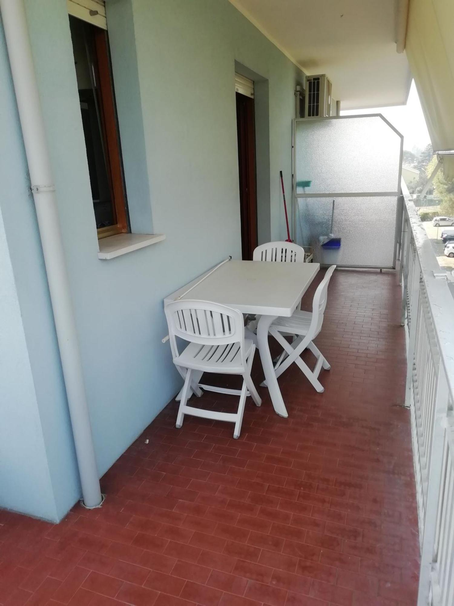 With Balcony In A With Pool Bibione